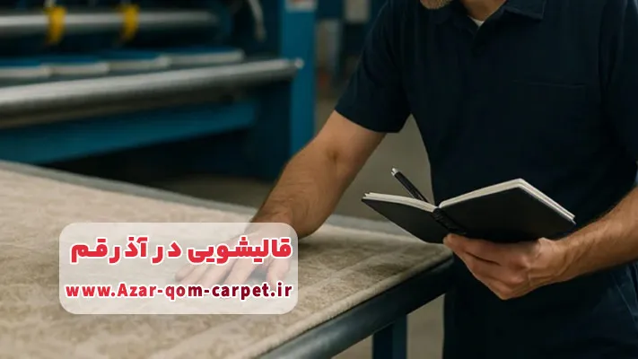انجام خدمات نانوشویی فرش و مبل در قالی شویی آذر قم